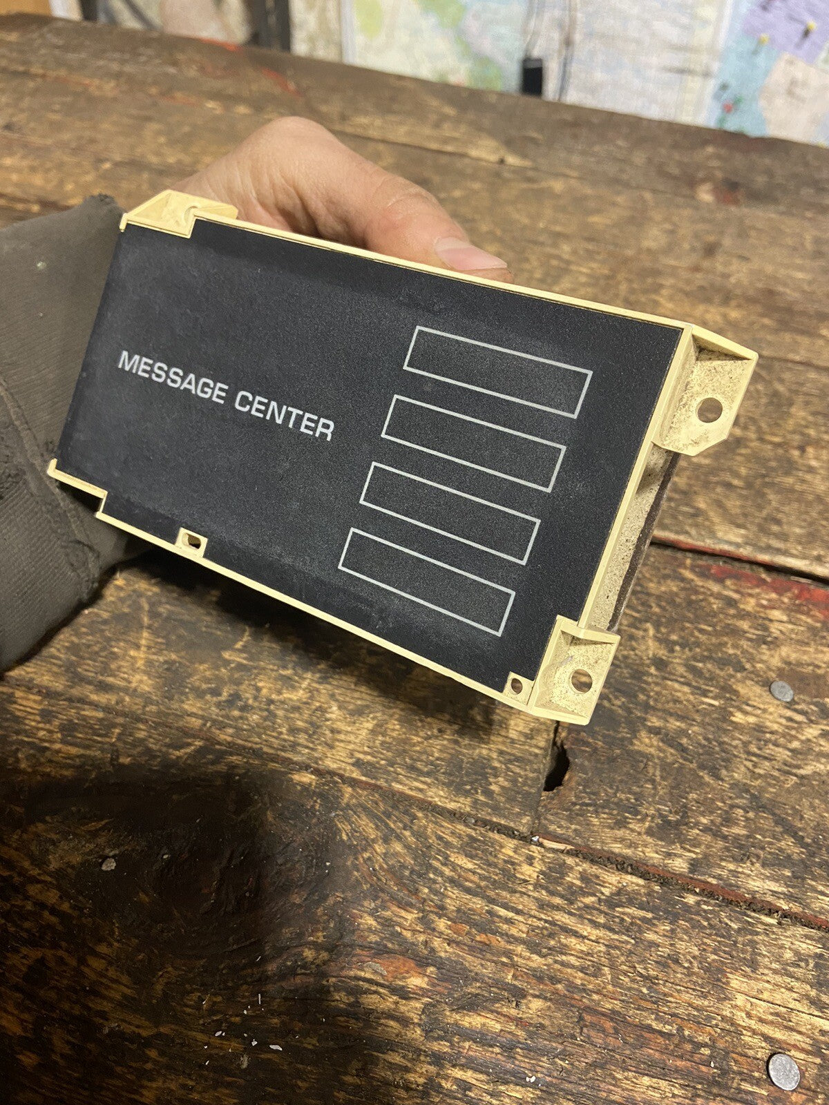 OEM 1981-1993 DODGE RAM 150 250 350 DASH MESSAGE CENTER PN 4375906