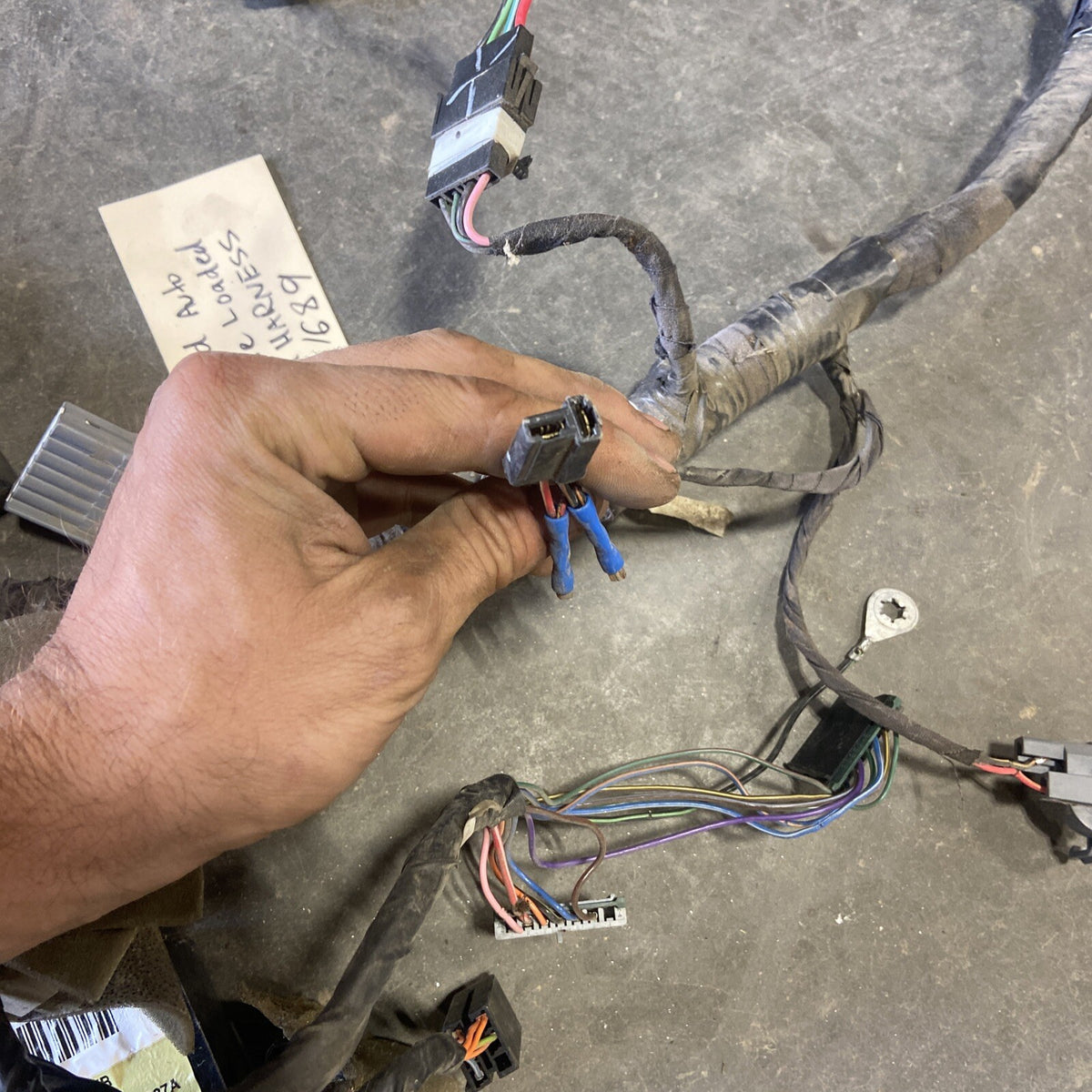 1997 DODGE RAM 25003500 CUMMINS AUTO LARAMIE LOADED DASH WIRING HARNESS 56021689