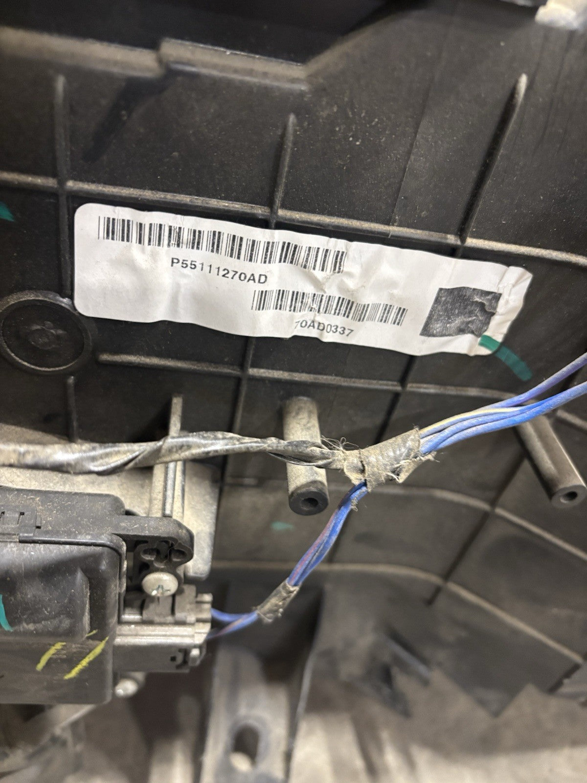 2010 DODGE RAM DIESEL HVAC BOX DUAL CLIMATE 55111270 AD