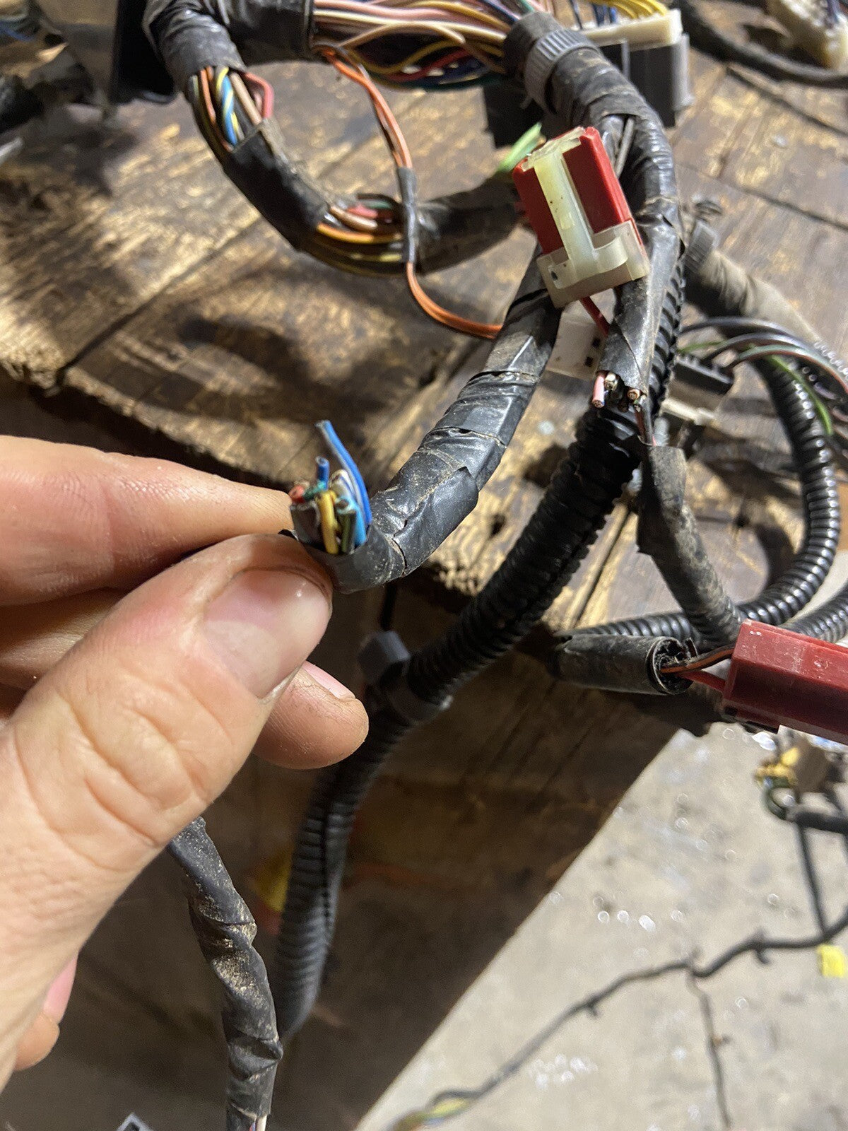 1999 2000 DODGE RAM 2500 3500 CUMMINS DASH WIRING HARNESS 56021872AE