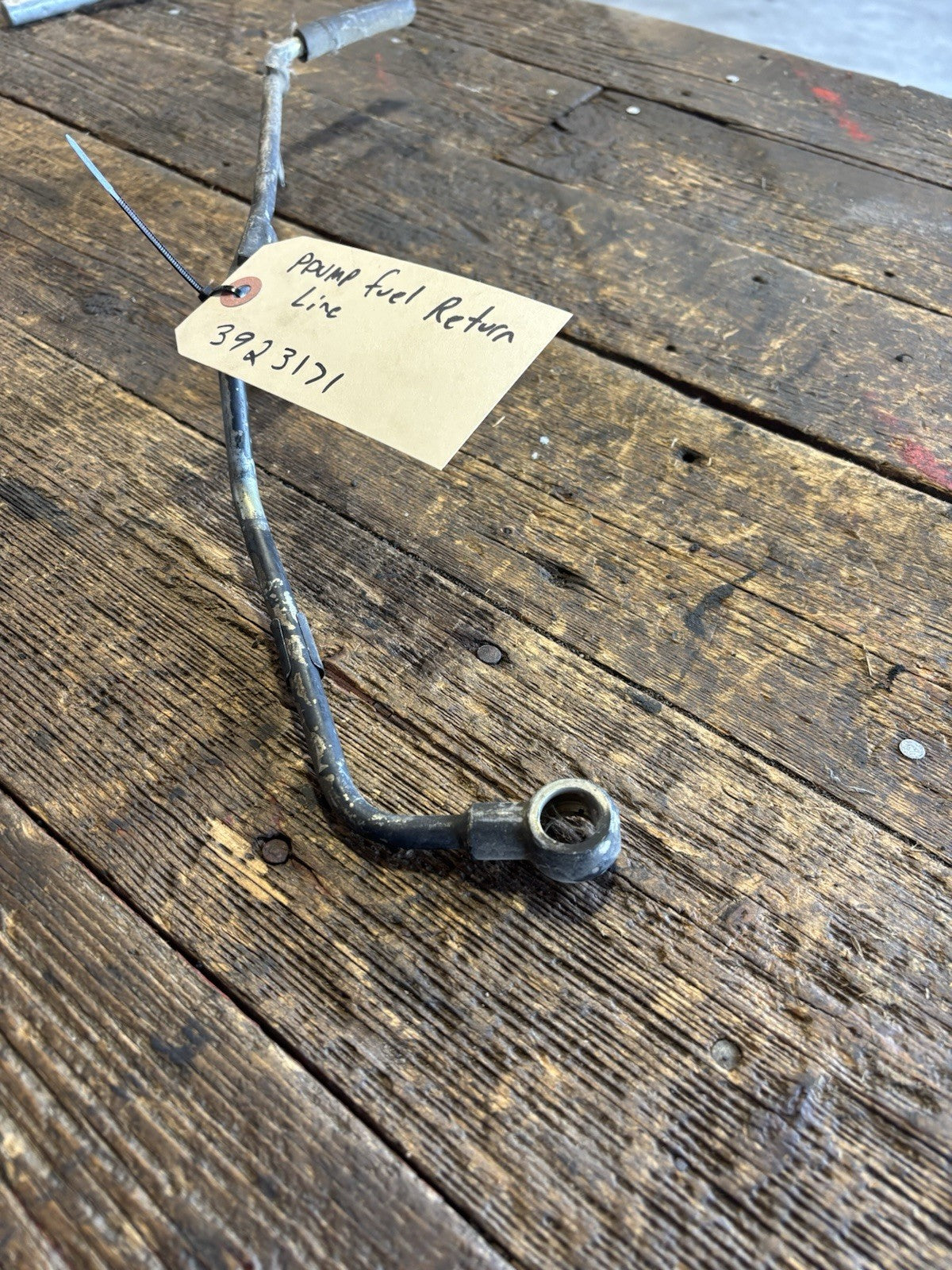 1994 - 1998 DODGE RAM 12V 5.9L PPUMP INJECTION PUMP  FUEL RETURN LINE 3923171