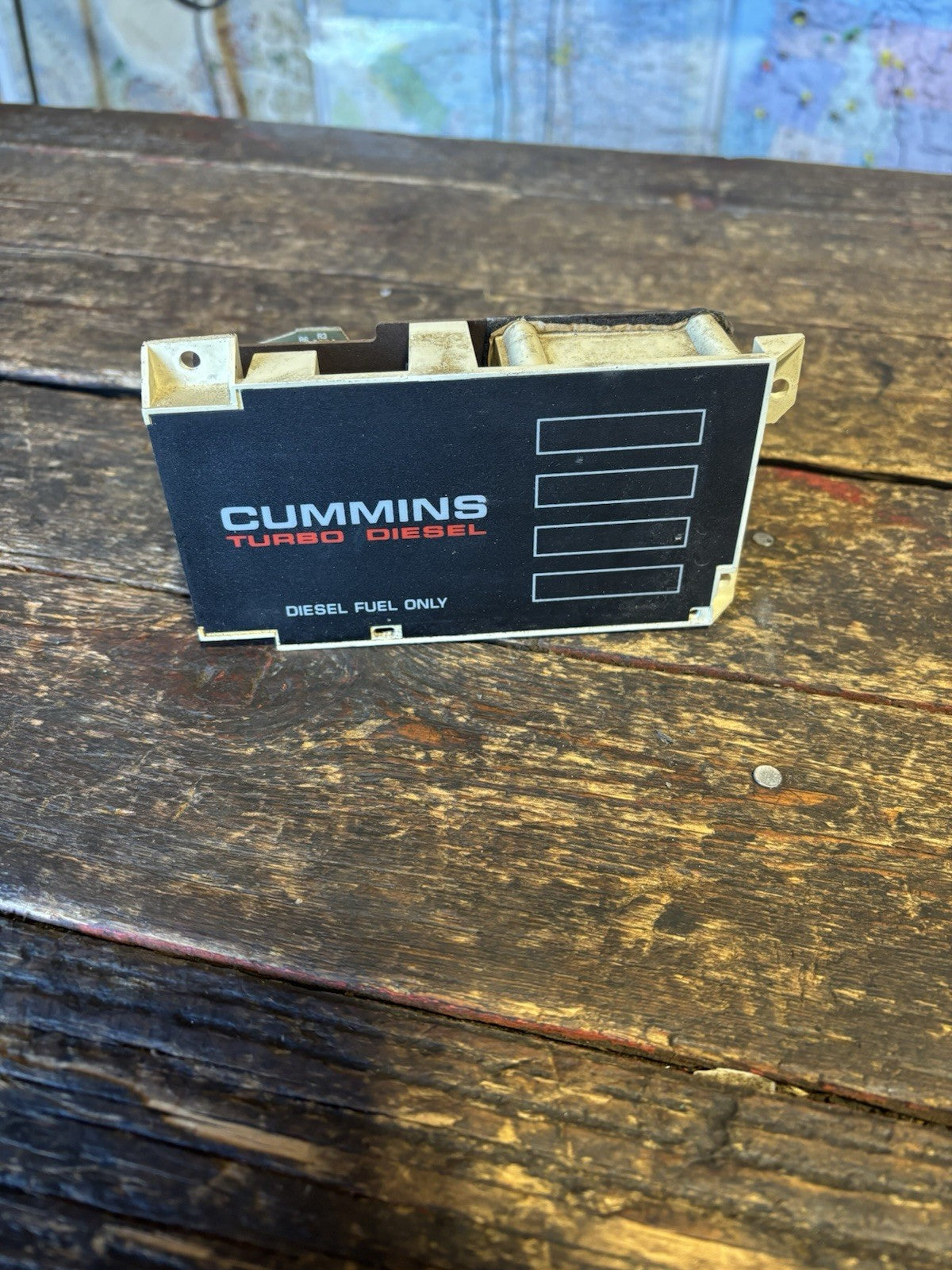 1990 - 1993 DODGE RAM 250 350 CUMMINS MESSAGE CENTER FOR DASH