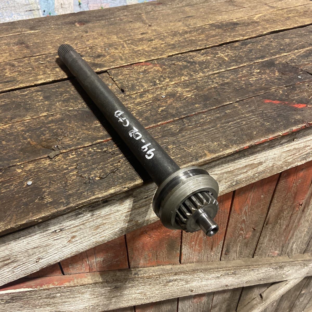 1999-2001 DODGE RAM 2500 3500 DANA 60 INTERMEDIATE AXLE WITH COLLAR