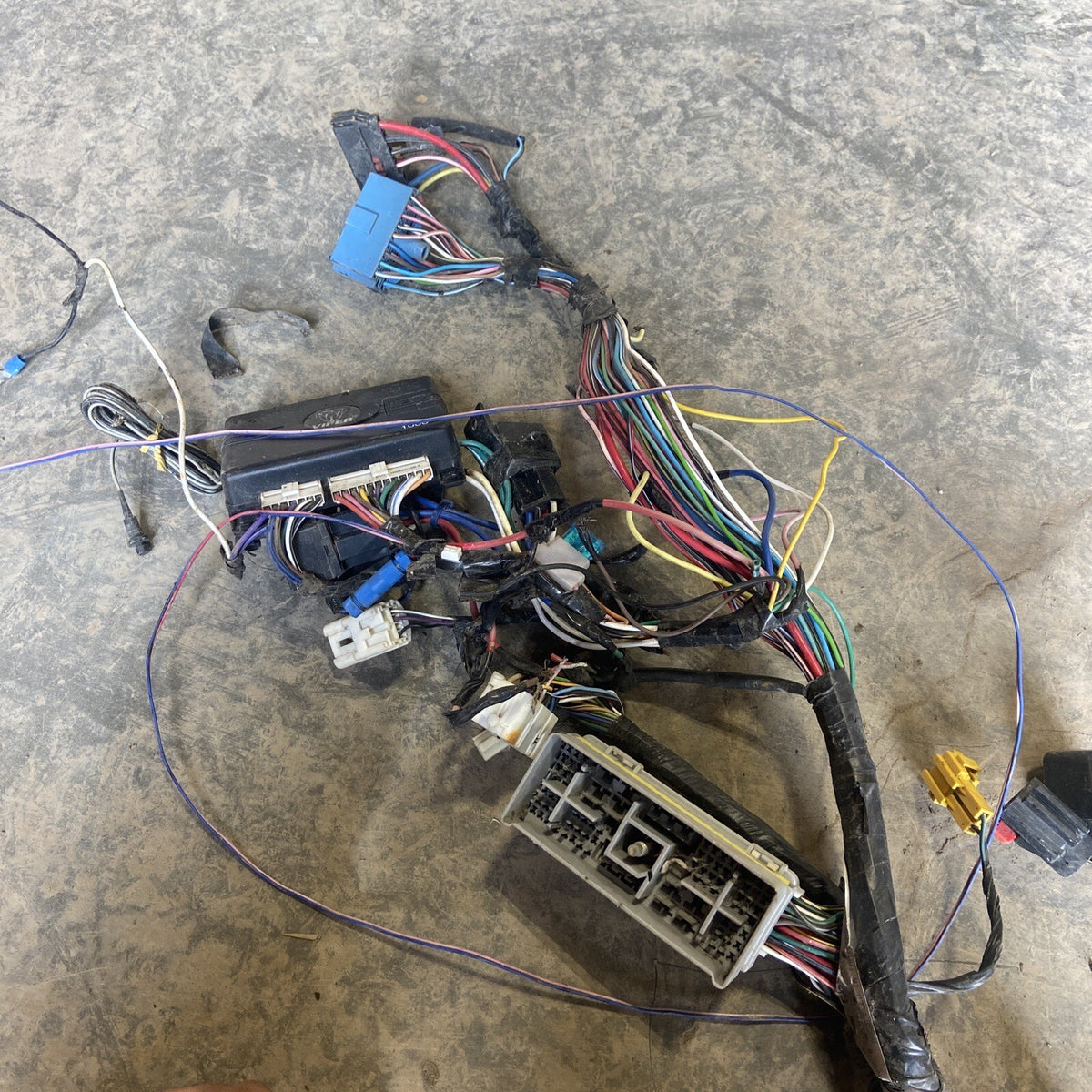 2001 2002 DODGE RAM 2500 3500 CUMMINS MANUAL TRANS DASH WIRING HARNESS 56045362