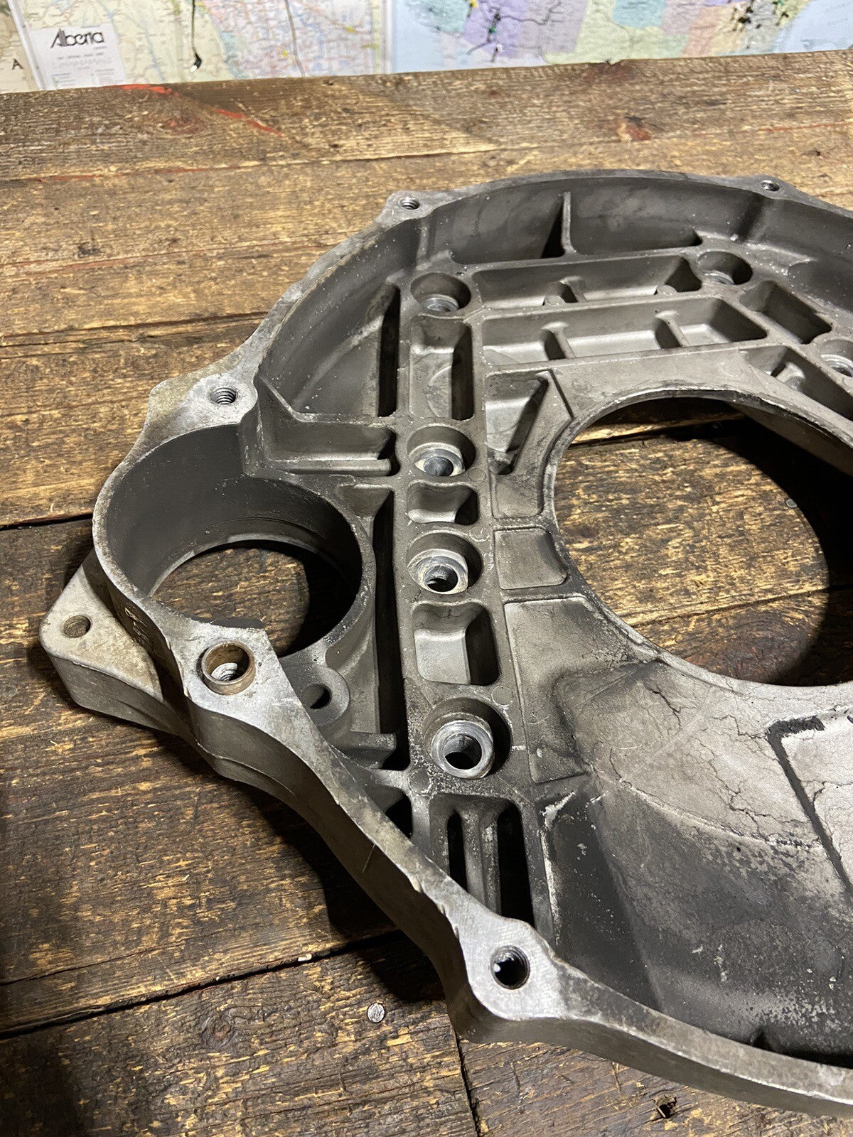 2003 2004 2005 DODGE RAM 2500 3500 CUMMINS NV5600 ADAPTER PLATE HOUSING 3965233