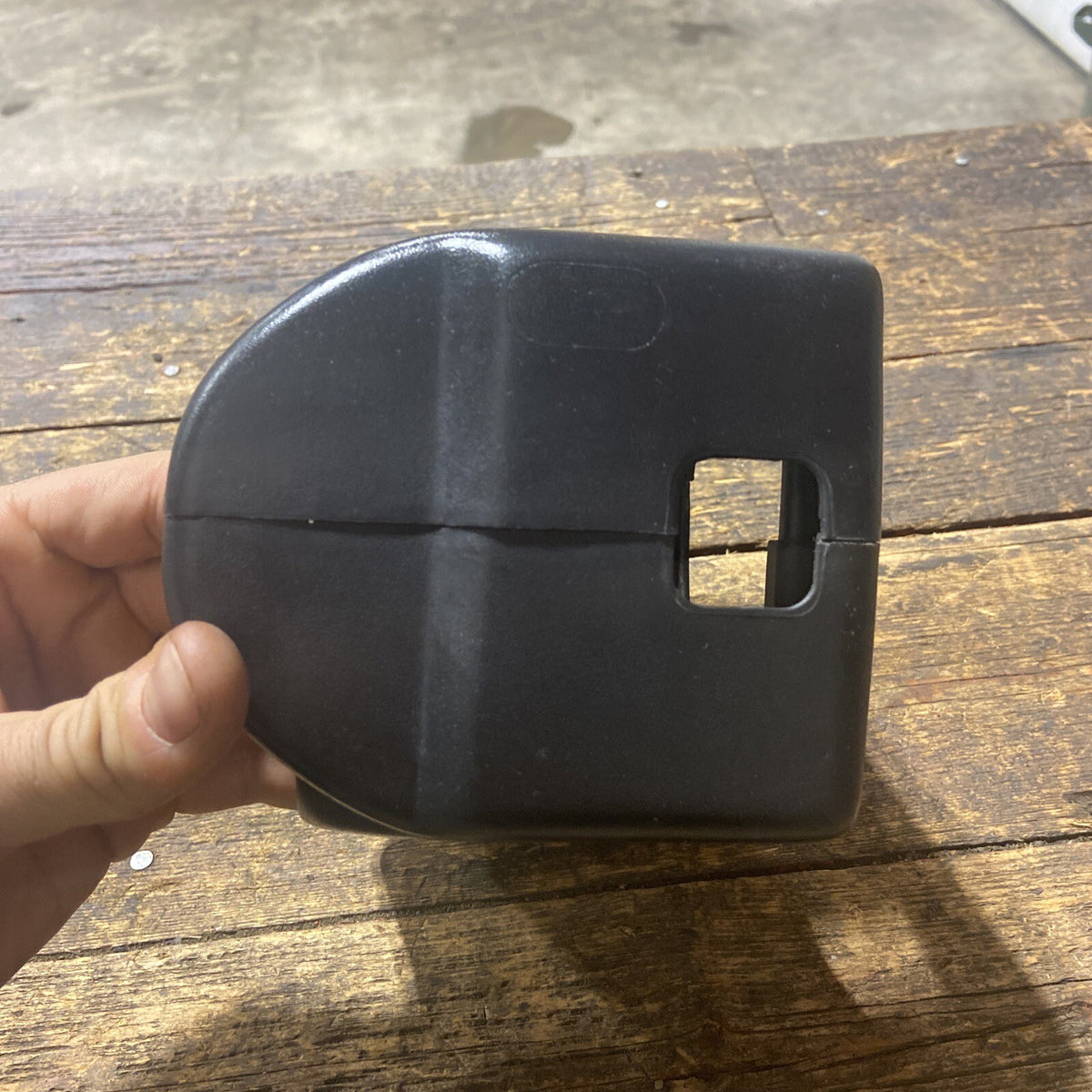 1994-2002 DODGE RAM 2500 3500 STEERING COLUMN COVER SHROUD BLACK NO TILT