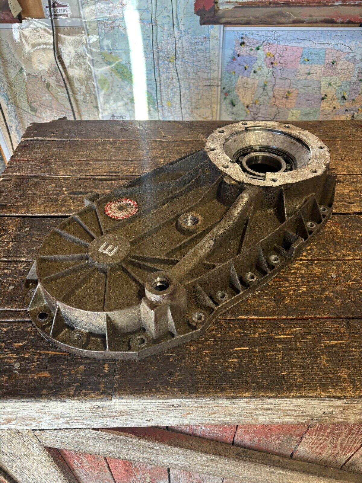 nv 271 273 271D 273D Transfer Case Rear Half 2003 - 2012 Dodge Ram Cummins