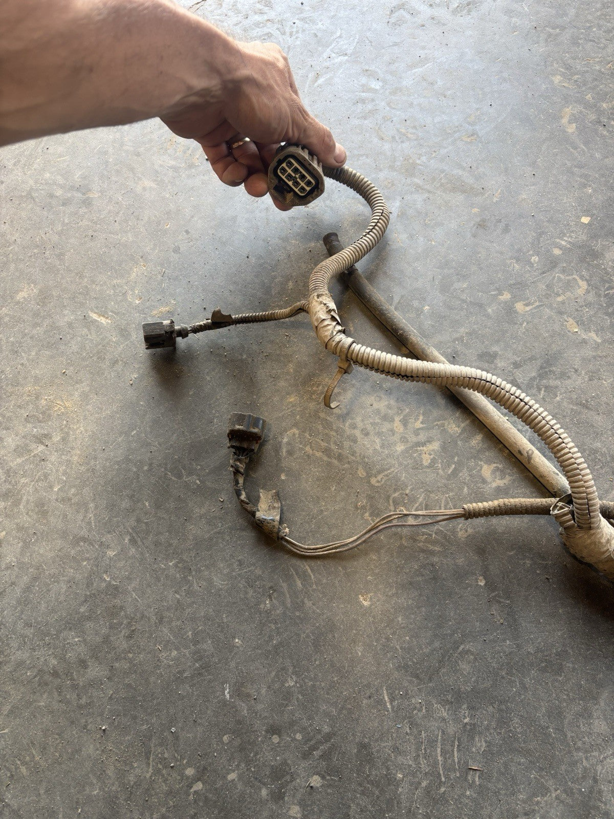 2008 DODGE 6.7L CUMMINS 6SP MANUAL ENGINE TRANS HARNESS 4980107 4946174 04801409