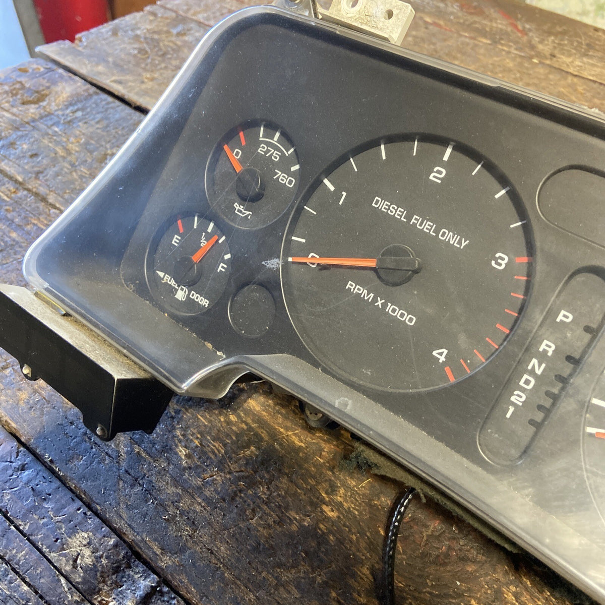 1994 1995 1996 1997 DODGE RAM 2500 3500 DIESEL INSTRUMENT GAUGE CLUSTER 56021725