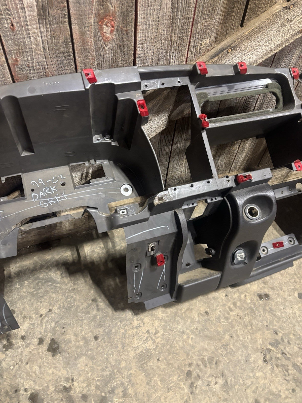 MINT 1999 - 2002 DODGE RAM CUMMINS DASH CORE STRUCTURE DARK AGATE GREY DASHBOARD