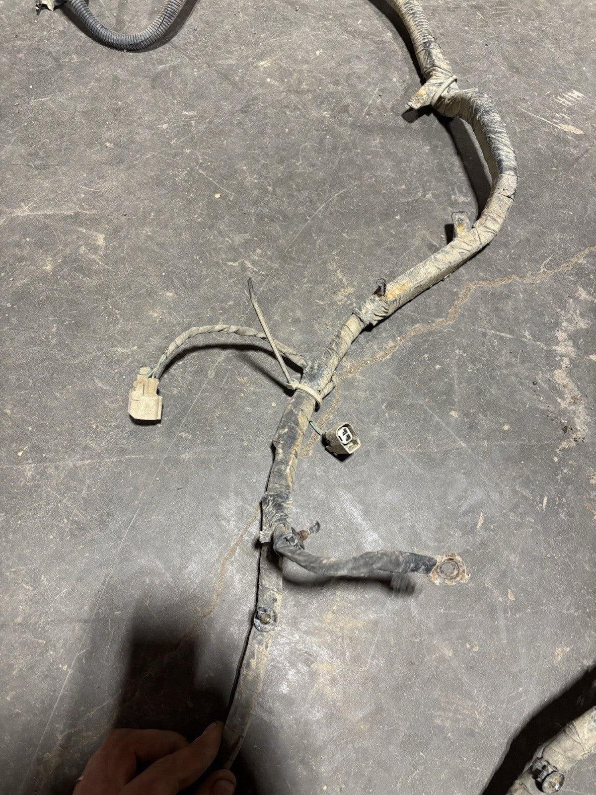 2012 DODGE RAM 3500 4DOOR LONGBOX FRAME CHASSIS WIRING HARNESS