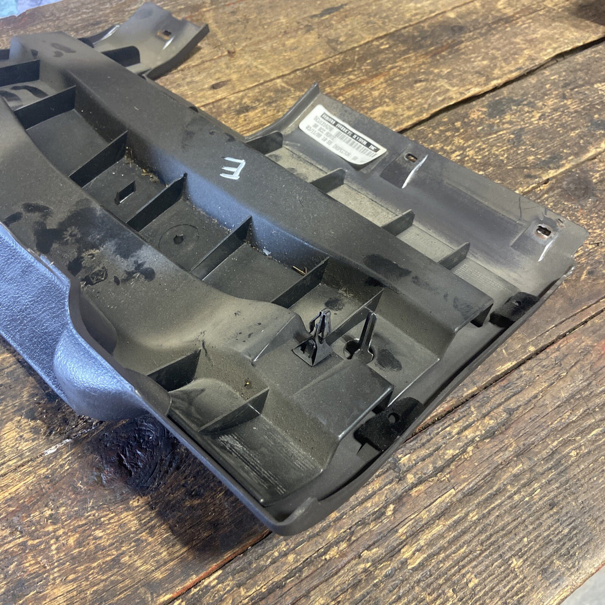 1998 - 2002 Dodge Ram Under Lower Dash Steering Column Cover Trim DARK GREY NICE