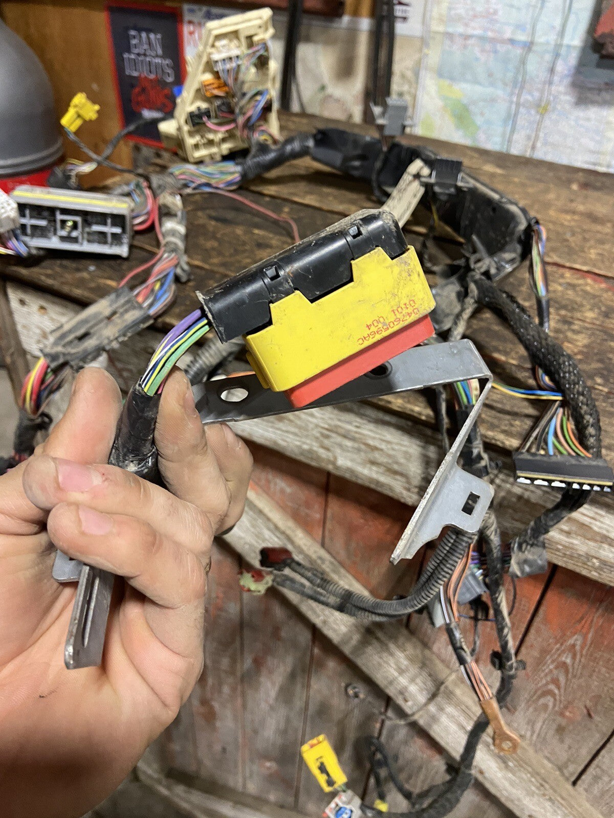 2002 DODGE RAM 2500 3500 24V CUMMINS DASH WIRING HARNESS 56045365AH