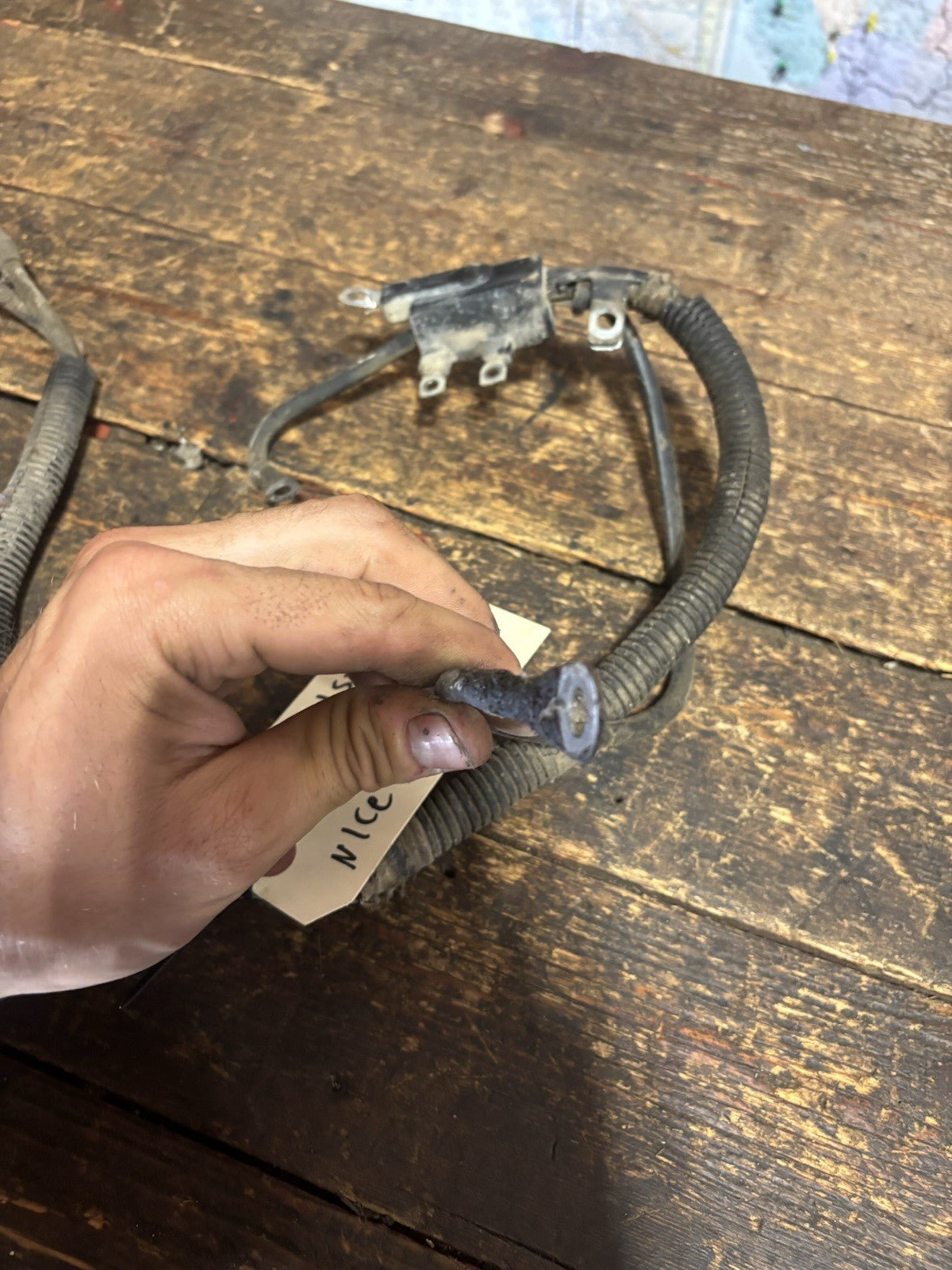 1989-1993 DODGE RAM 250 350 5.9L 1ST GEN CUMMINS ALTERNATOR HARNESS 53017288