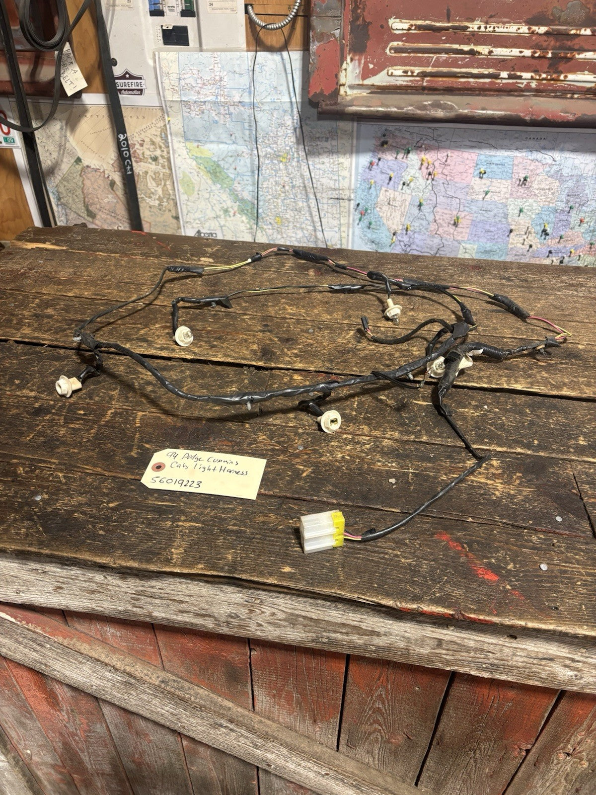 1994 - 1997 DODGE RAM CAB CLEARANCE LIGHT WIRE HARNESS 56019223