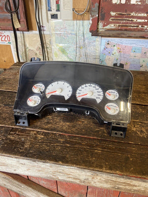 2007 DODGE RAM 1500 2500 GAS AUTOMATIC INSTRUMENT GAUGE CLUSTER 05172048AF
