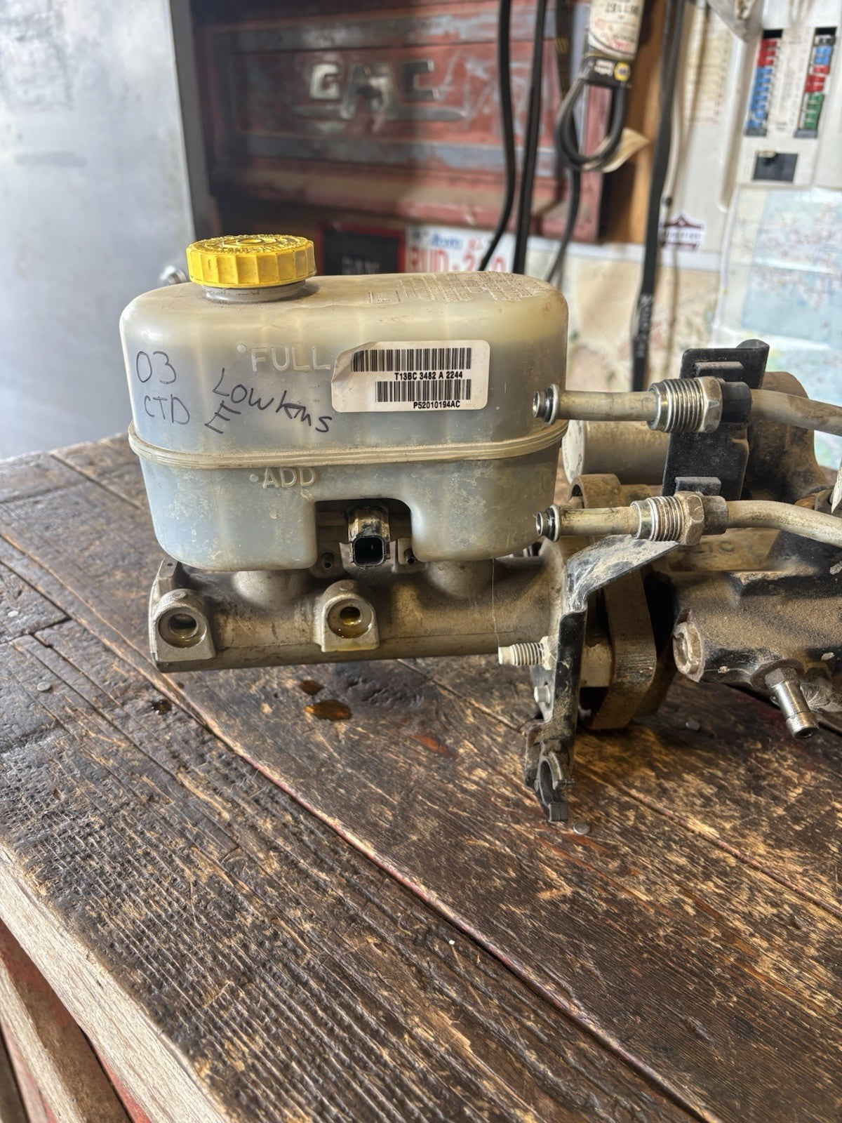 2003 DODGE RAM 2500 3500 CUMMINS HYDROBOOST UNIT 52010194ac