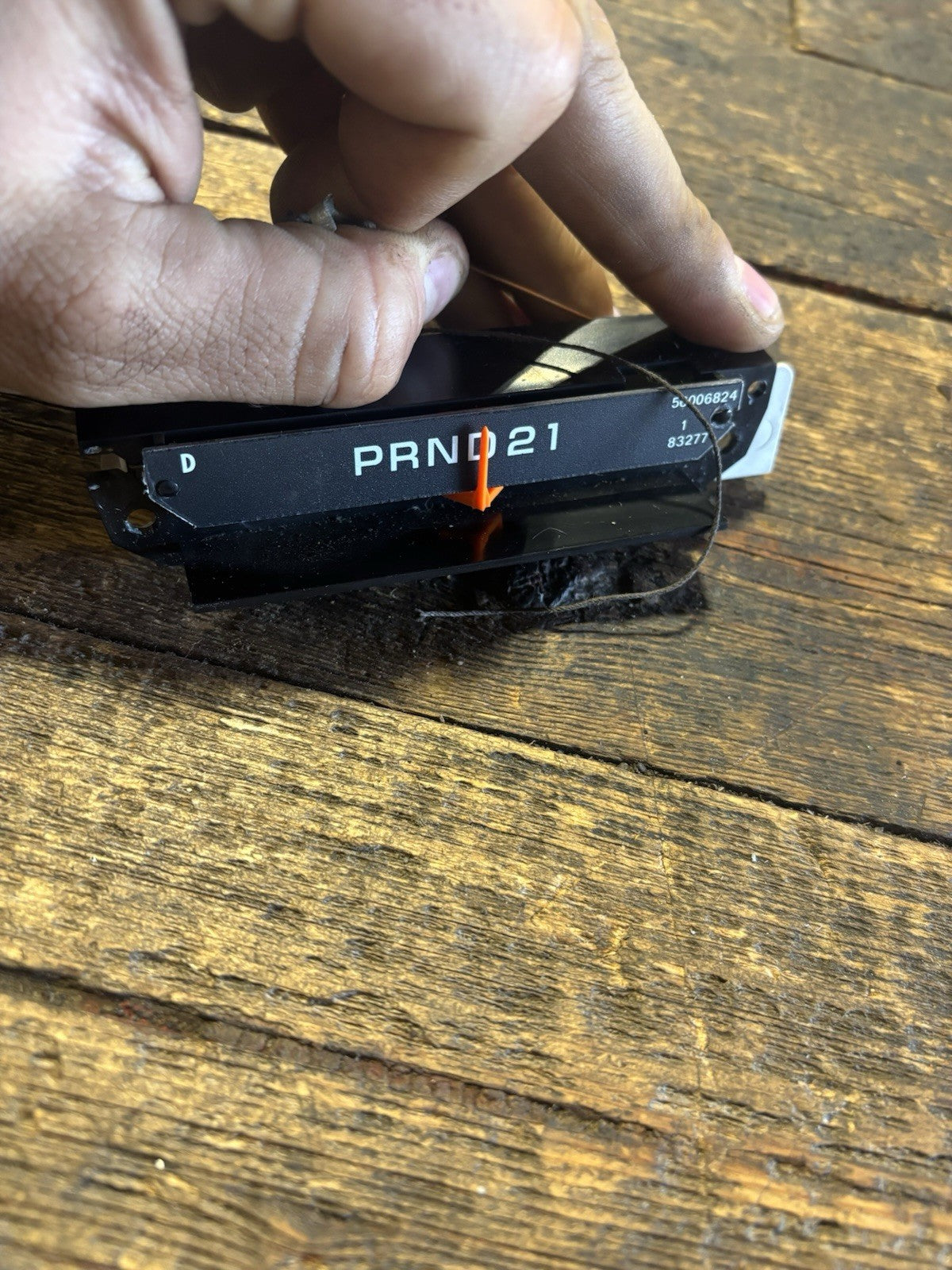 1990 - 1993 DODGE RAM 1ST GEN GEAR SELECTOR INDICATOR GAUGE CLUSTER 56006824