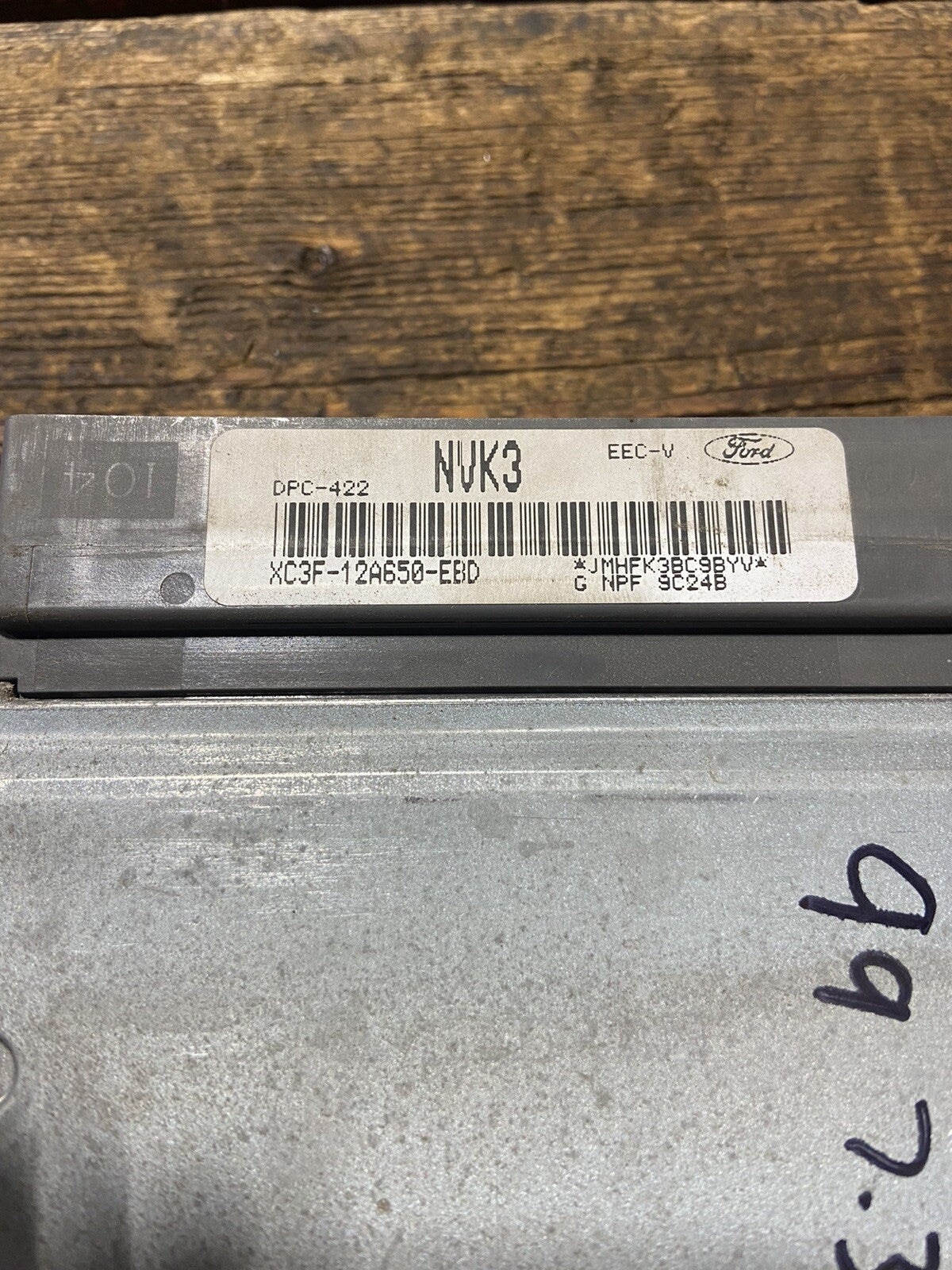1999 FORD F250 F350 7.3L AUTO PCM COMPUTER MODULE XC3F-12A650-EBD NVK3 TESTED
