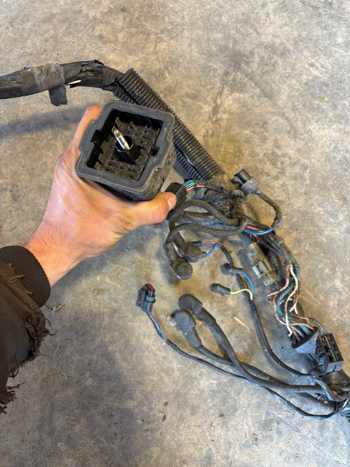 91 Dodge Ram Intercooled Cummins Engine Bay Wiring Harness