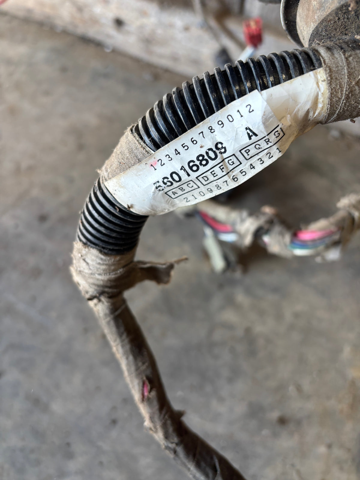 89-93 Dodge Ram LH Driver Door Wiring Harness