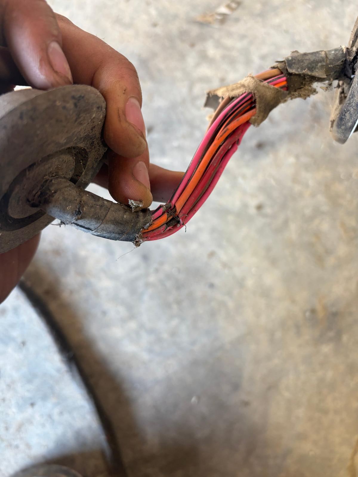 89-93 Dodge Ram LH Driver Door Wiring Harness