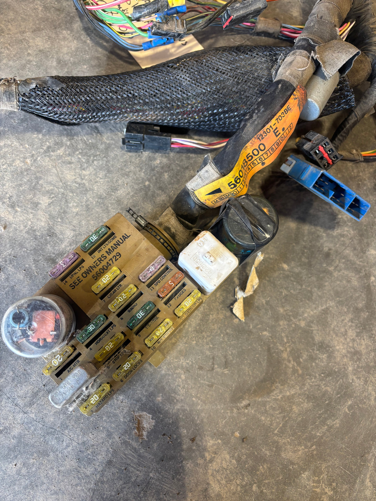 91 Dodge Ram Cummins Auto Power Windows Dash Harness