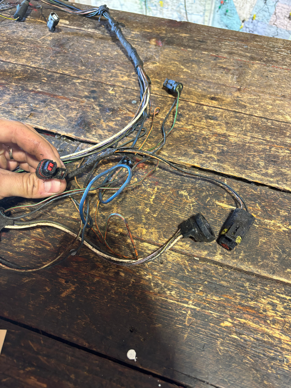 1992 1993 DODGE RAM 250 350 2wd 5.9L CUMMINS ENGINE HARNESS AUTOMATIC 56018164