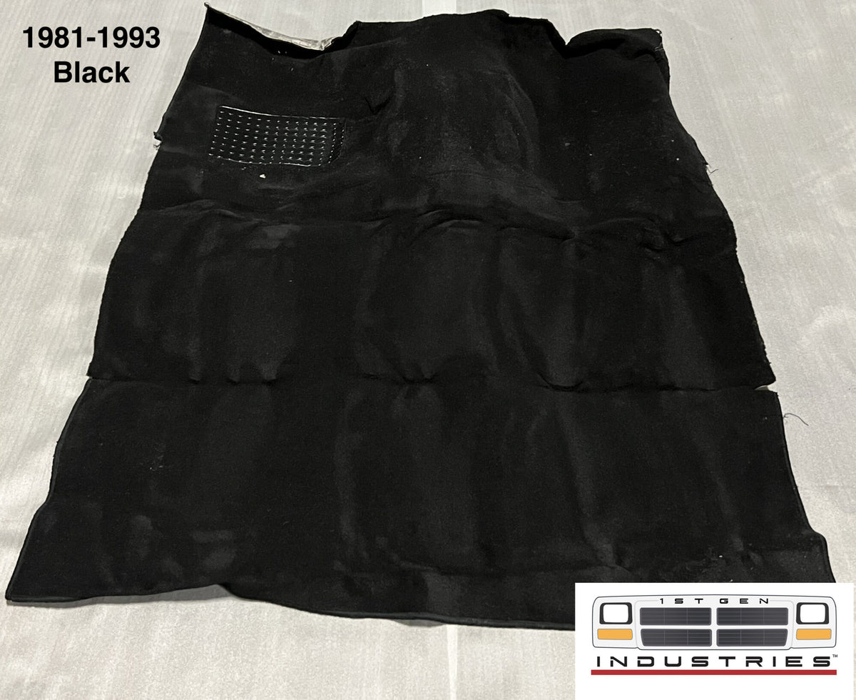 1981-1993 Dodge Ram Regular/Standard Cab Factory Correct Carpet – Small Hump