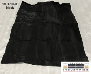 1981-1993 Dodge Ram Regular/Standard Cab Factory Correct Carpet – Big Hump