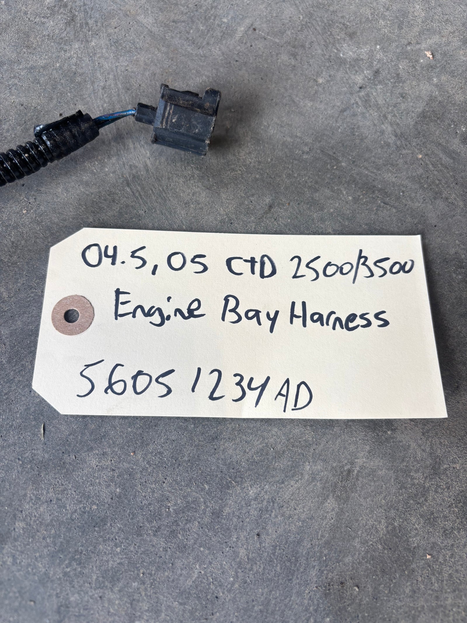 05 Dodge Ram Cummins Automatic Engine Bay Harness