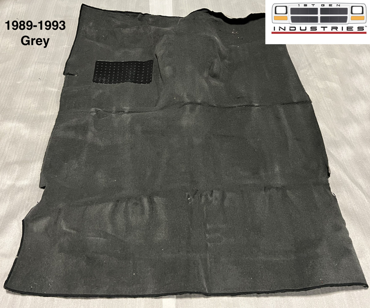 1981-1993 Dodge Ram Regular/Standard Cab Factory Correct Carpet – Small Hump
