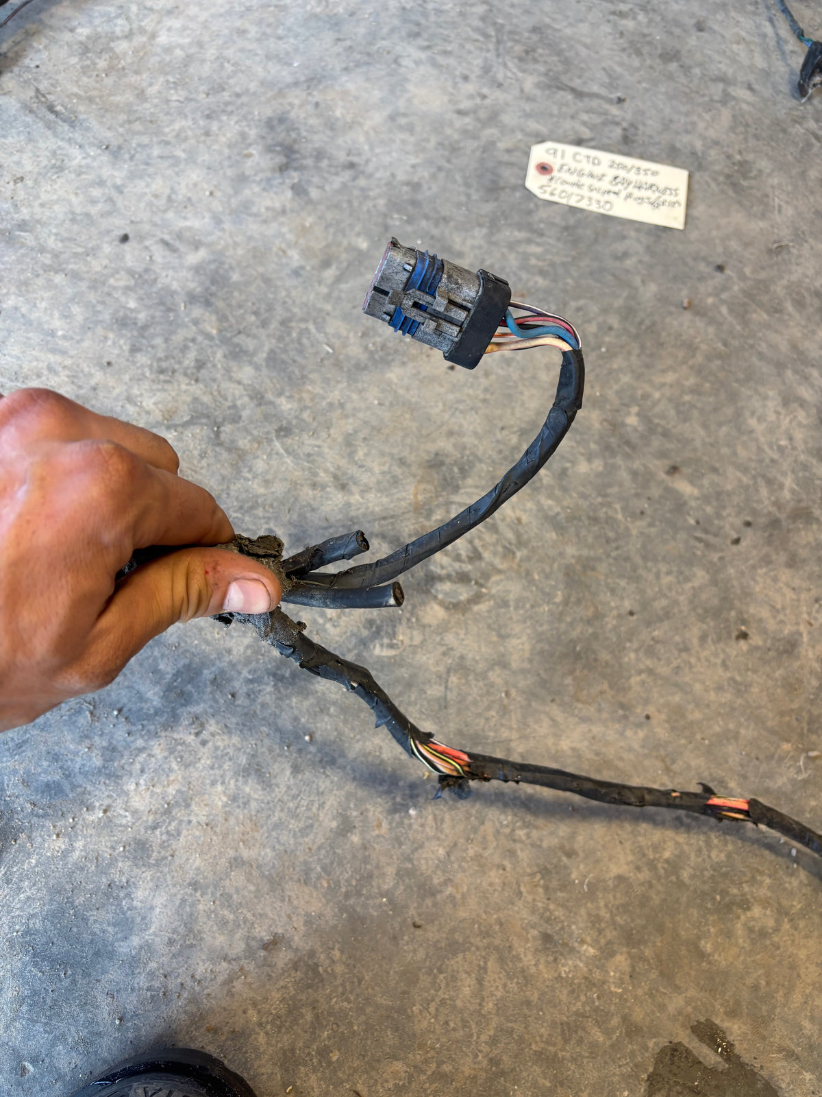 91 Dodge Ram Intercooled Cummins Engine Bay Wiring Harness