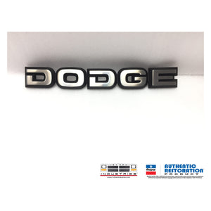 OEM REPRODUCTION 1985-1990 Dodge Truck Hood Emblem