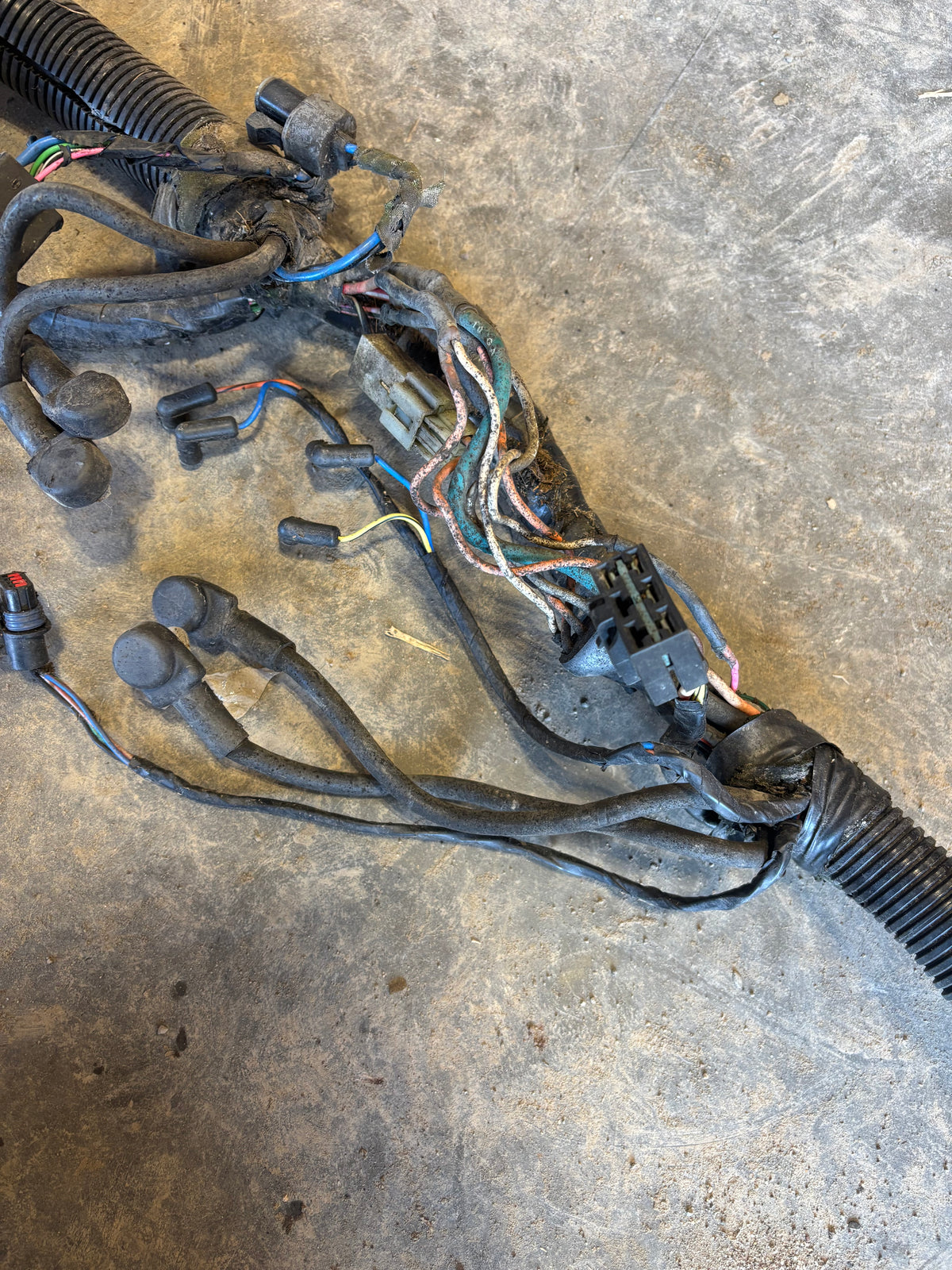91 Dodge Ram Intercooled Cummins Engine Bay Wiring Harness