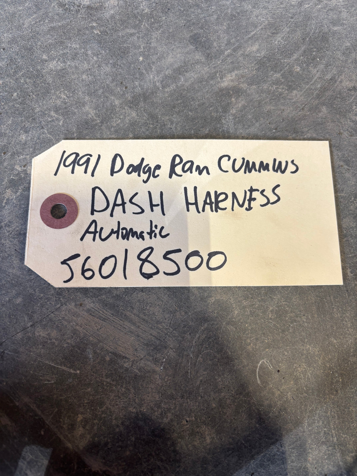 91 Dodge Ram Cummins Auto Power Windows Dash Harness