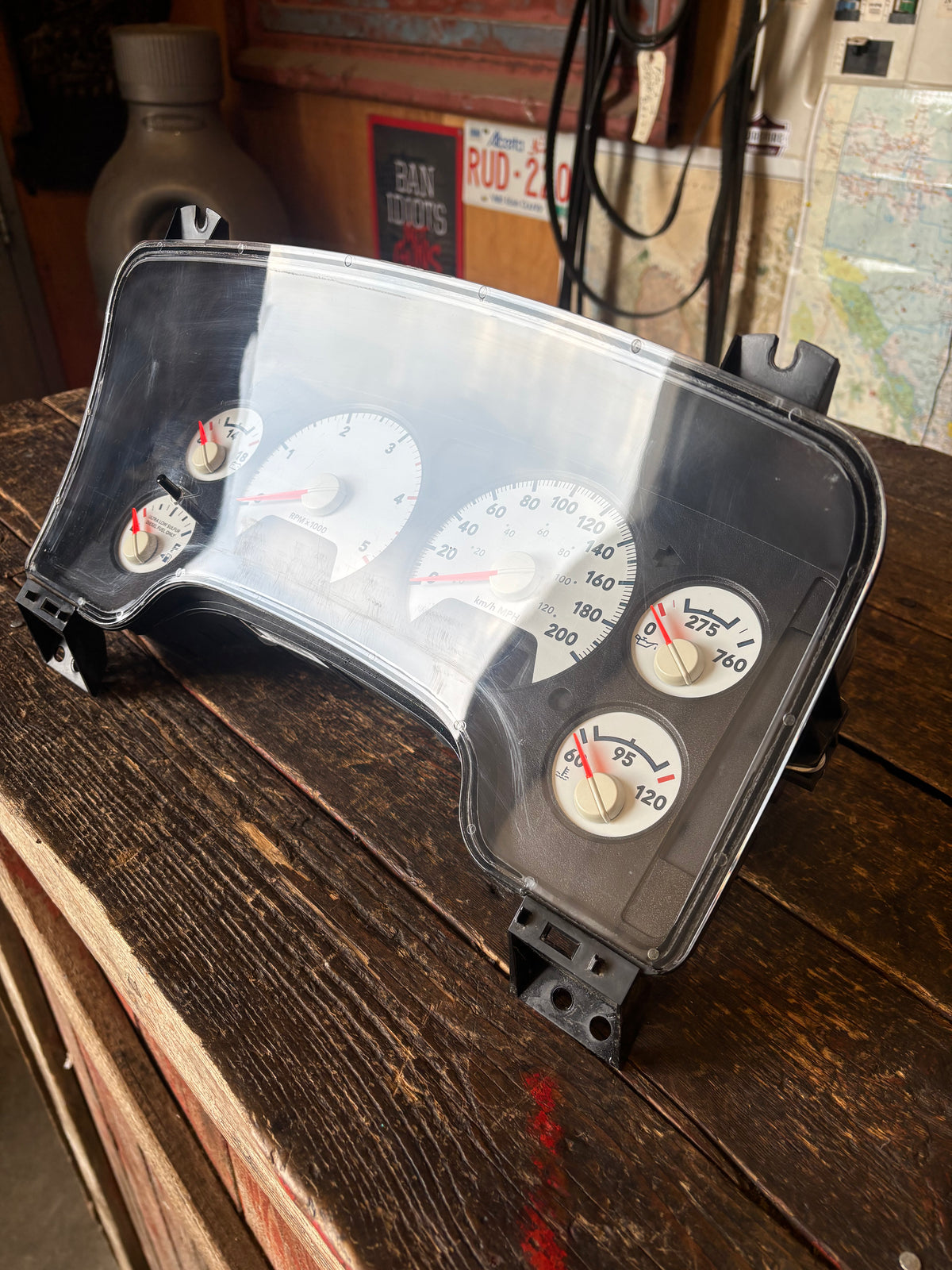 2009 DODGE RAM 2500 3500 6.7L CUMMINS GAUGE CLUSTER 380,000KMS P05172293ag