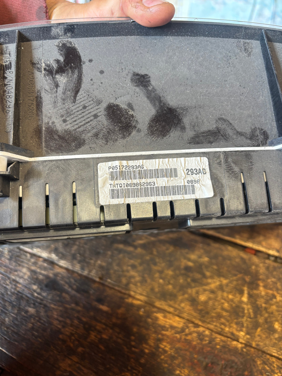 2009 DODGE RAM 2500 3500 6.7L CUMMINS GAUGE CLUSTER 380,000KMS P05172293ag