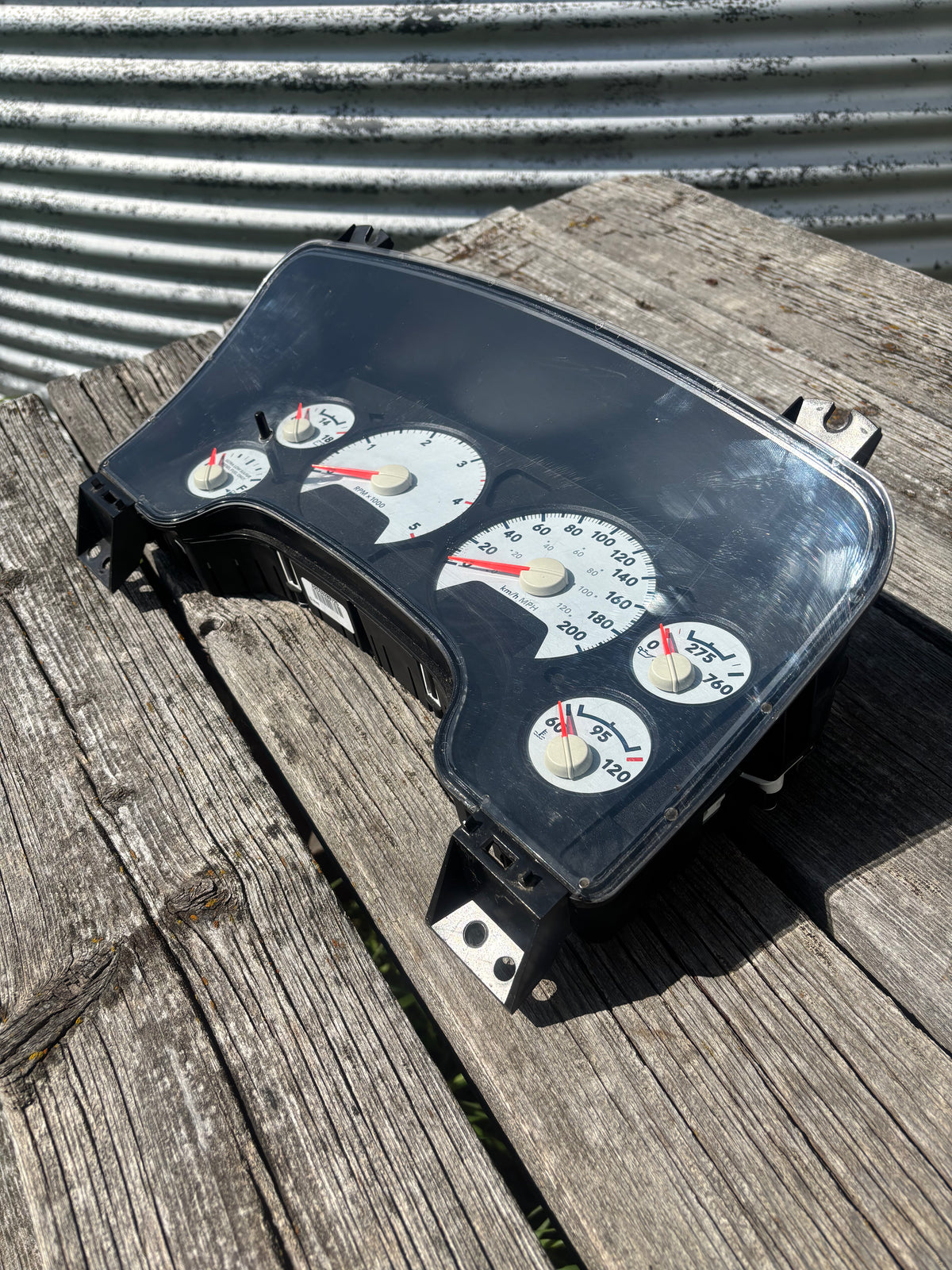 2008 DODGE RAM 2500 3500 6.7L CUMMINS GAUGE CLUSTER 290,000KMS P05172293ae