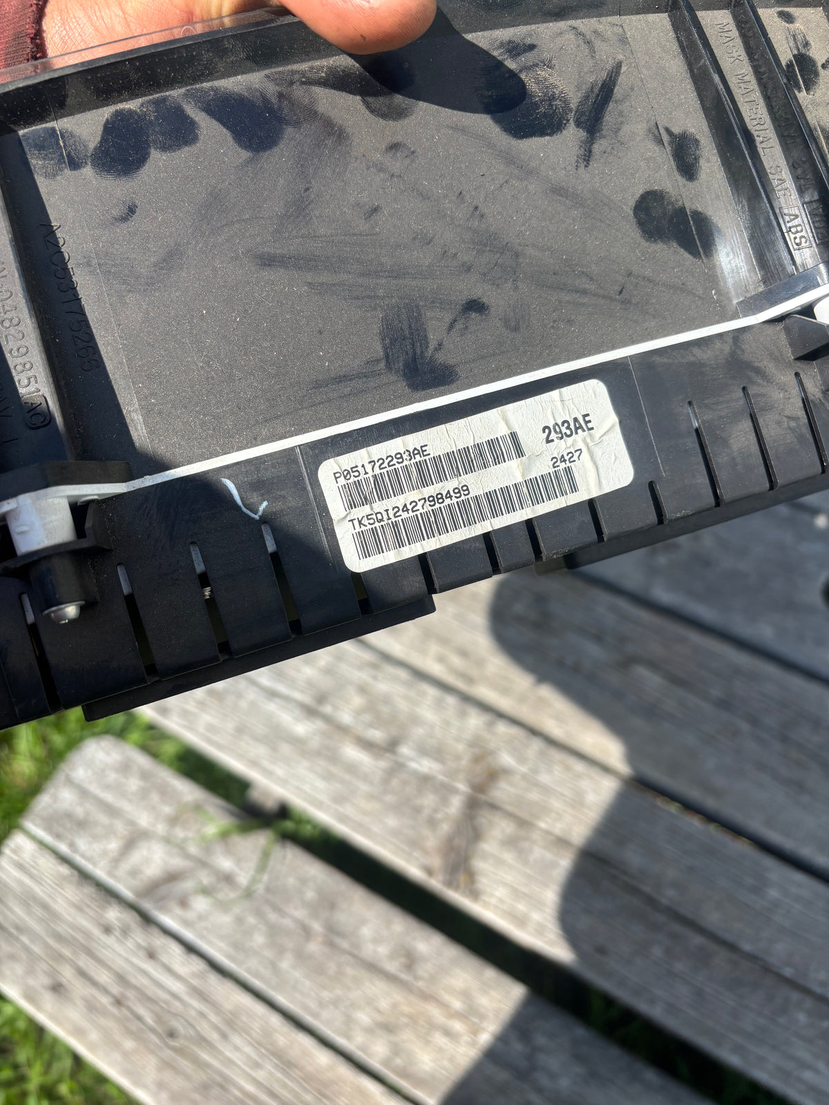 2008 DODGE RAM 2500 3500 6.7L CUMMINS GAUGE CLUSTER 290,000KMS P05172293ae