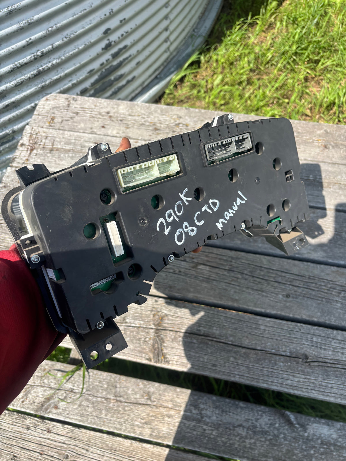 2008 DODGE RAM 2500 3500 6.7L CUMMINS GAUGE CLUSTER 290,000KMS P05172293ae