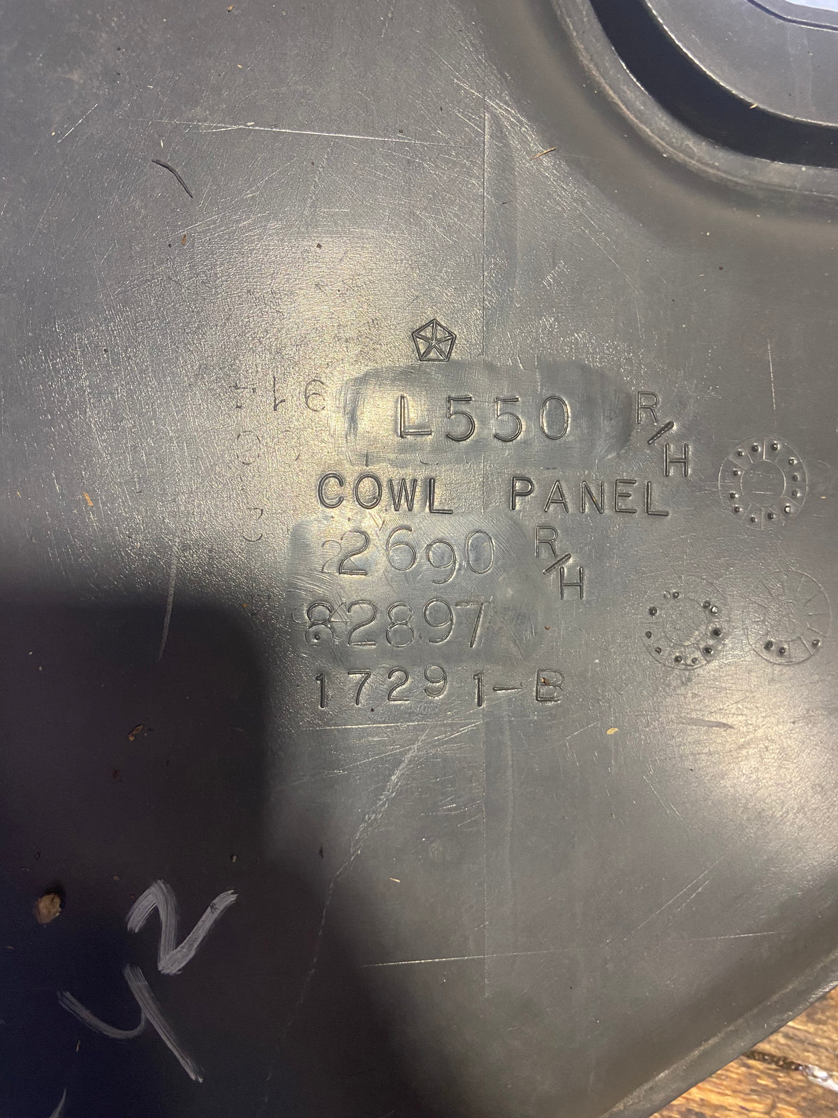 Passenger Side Cowl/Kick Panel for &#39;89-&#39;93 Dodge Ram Cummins