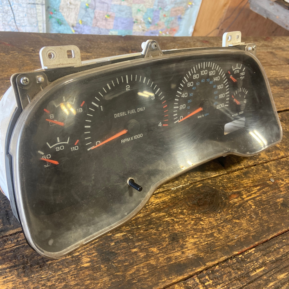 00 Dodge Ram Cummins Gauge Instrument Cluster