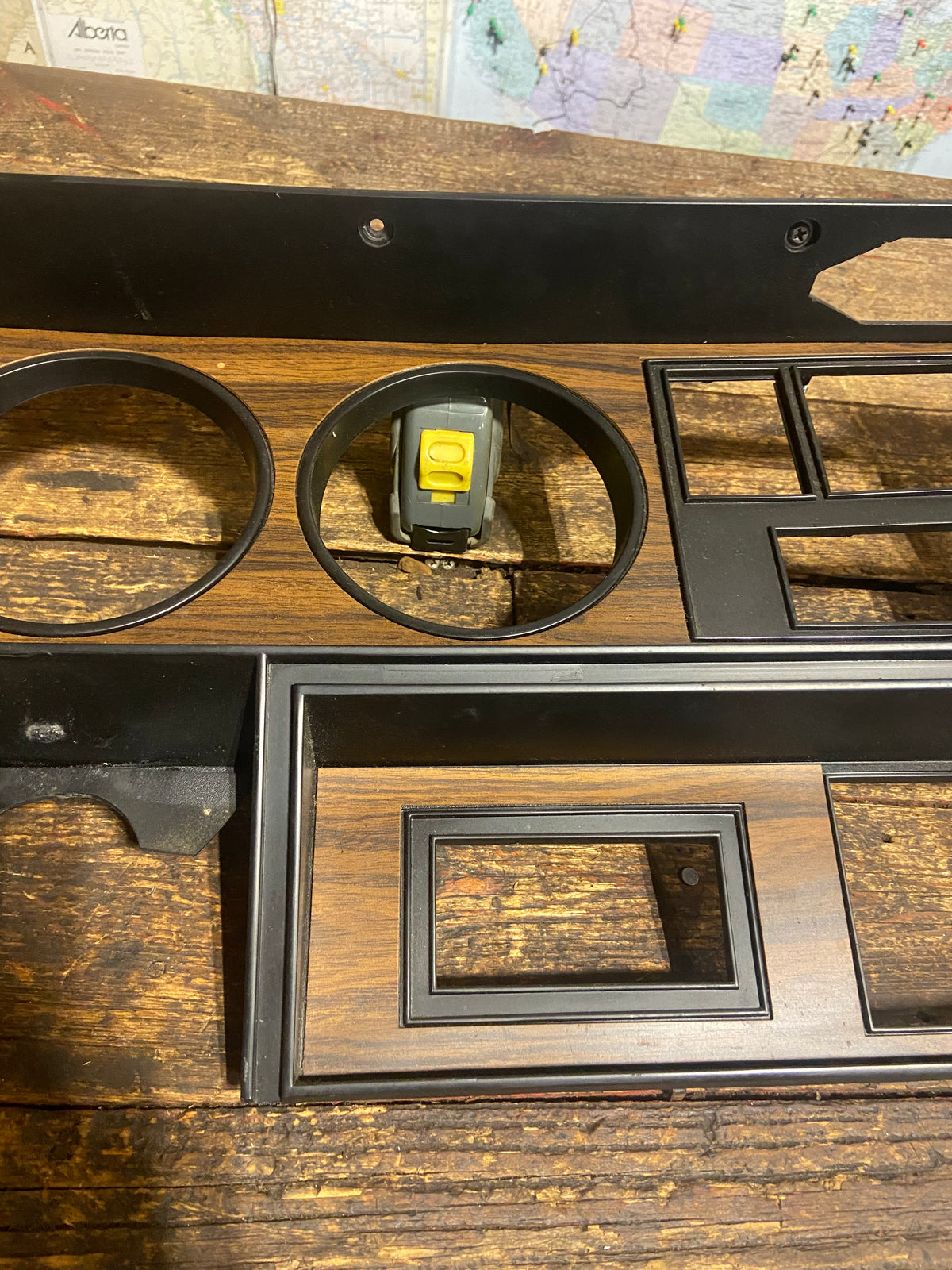 89-&#39;93 Dodge Ram 1st Gen Cummins Woodgrain Dash Bezel