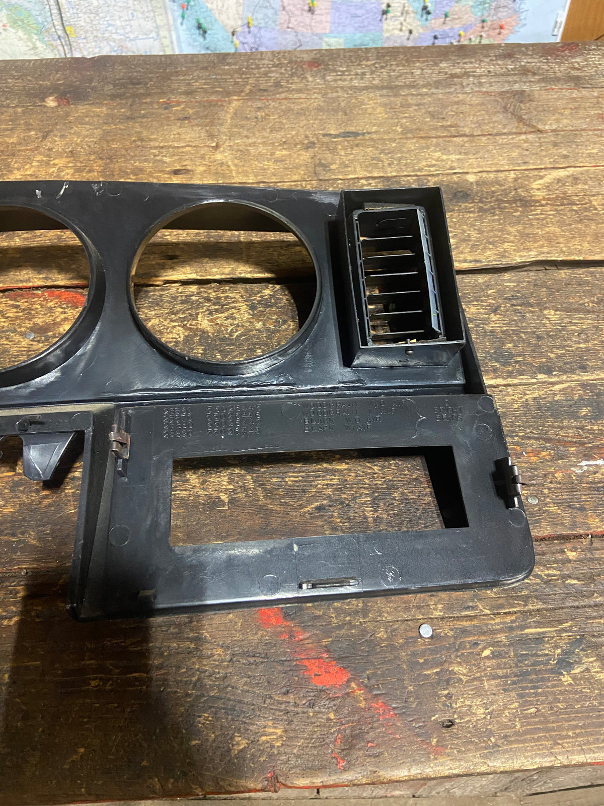 89-&#39;93 Dodge Ram 1st Gen Cummins Woodgrain Dash Bezel