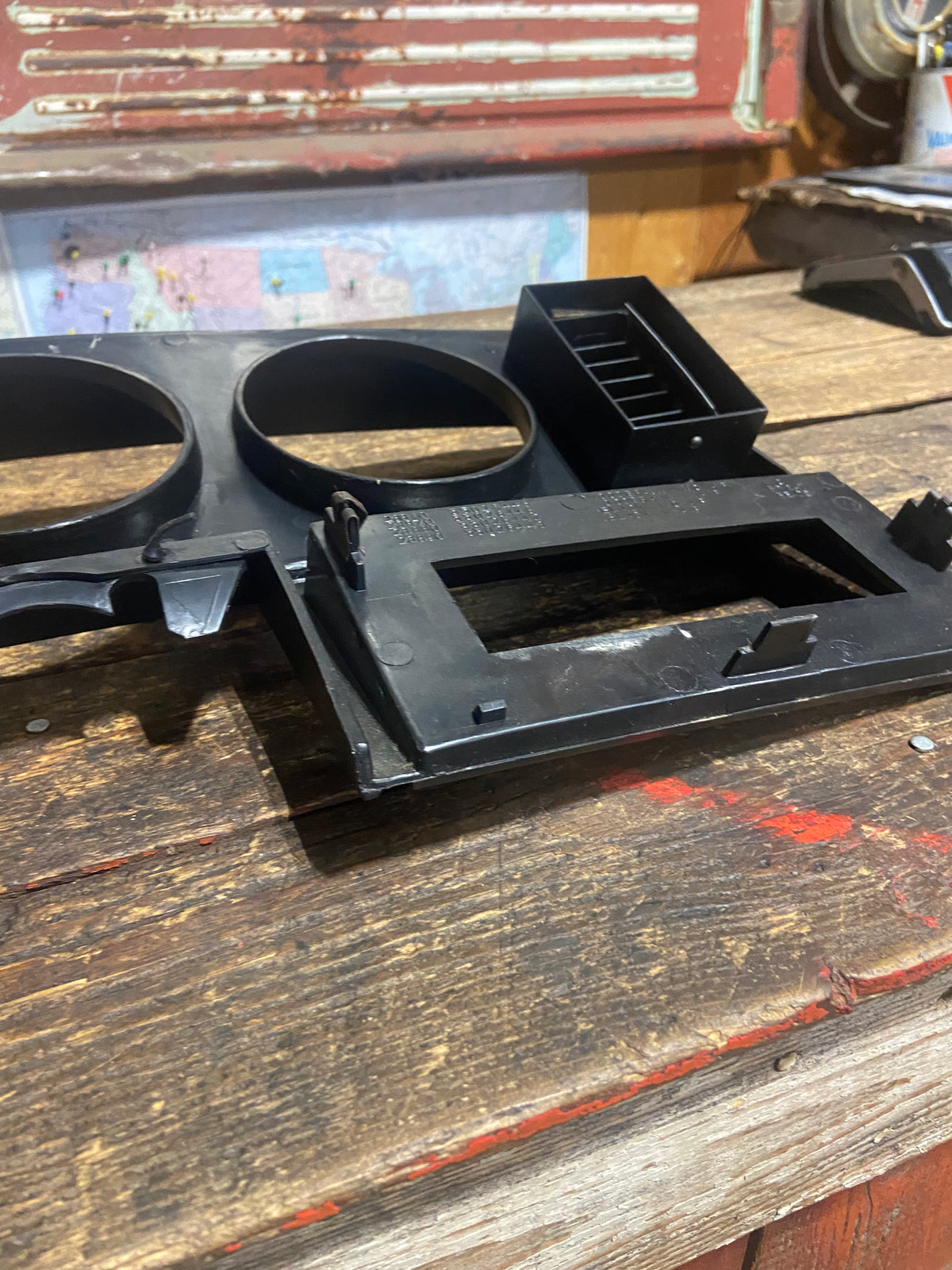 89-&#39;93 Dodge Ram 1st Gen Cummins Woodgrain Dash Bezel