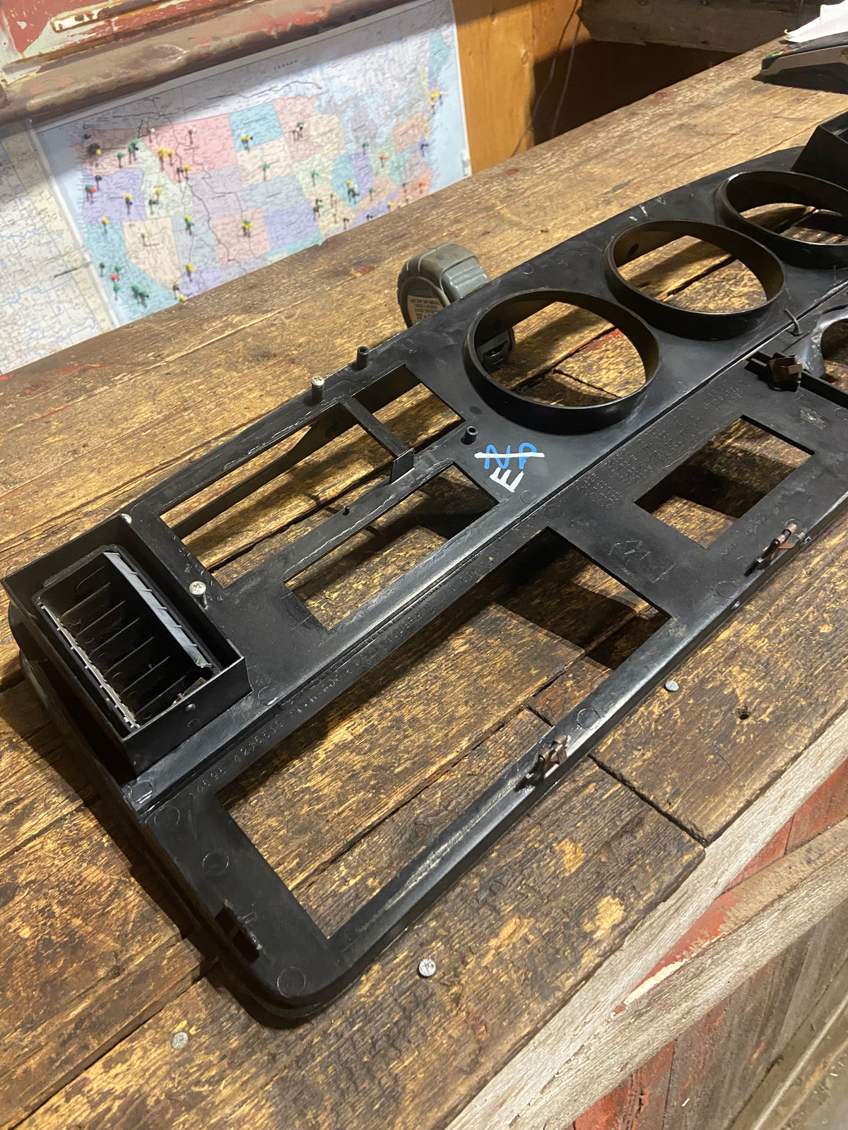 89-&#39;93 Dodge Ram 1st Gen Cummins Woodgrain Dash Bezel