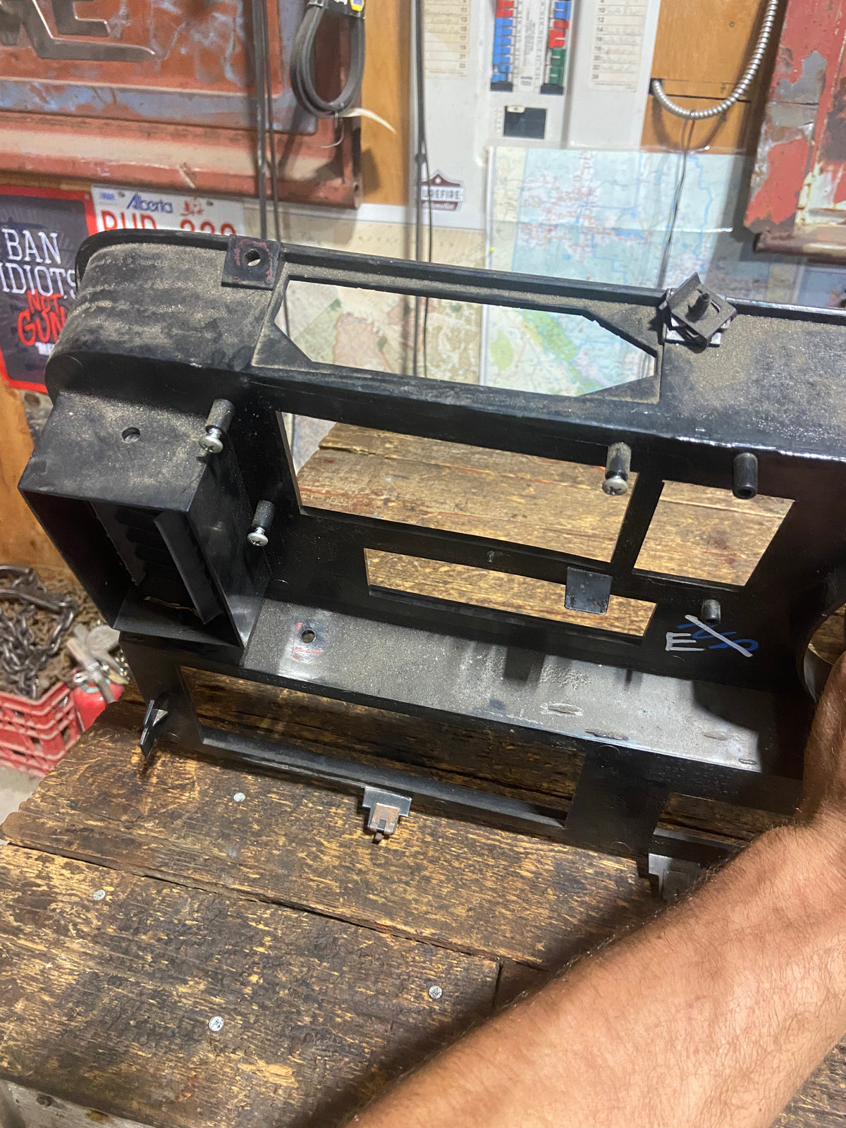 89-&#39;93 Dodge Ram 1st Gen Cummins Woodgrain Dash Bezel