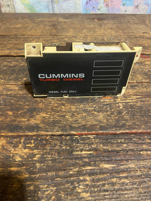 90-'93 Dodge Ram Cummins Message Center