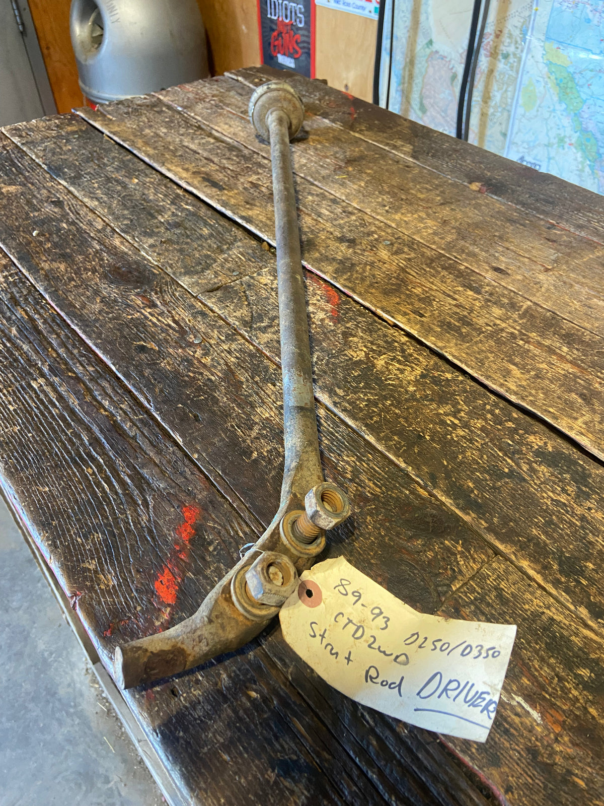 89-93 Dodge Ram 1St Gen Cummins 2Wd Drivers Strut Rod